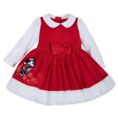 Vestido Minnie Mouse para beb&eacute;, Holiday Cheer, Disney Store
