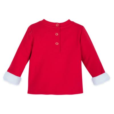 Disney Store Mickey and Pluto Holiday Cheer Baby Top and Bottoms Set