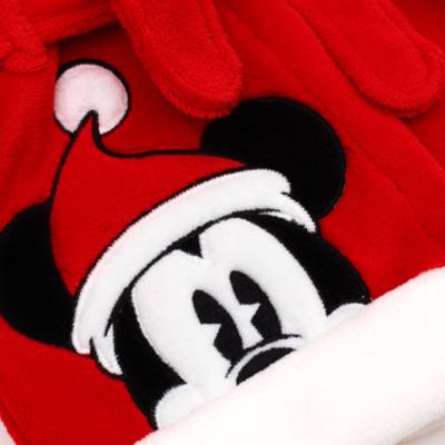 Disney Store Mickey Mouse Holiday Cheer Baby Dressing Gown