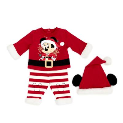 Disney Store Ensemble Haut Et Bas Mickey Pour Bebes Holiday Cheer Shopdisney