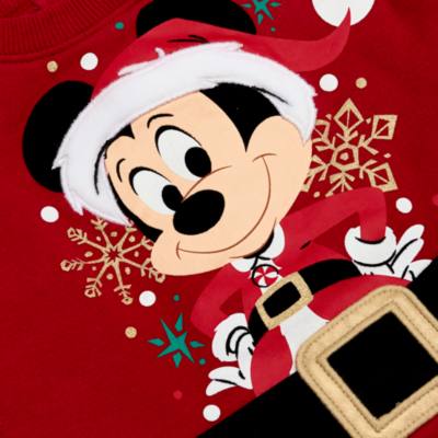 Mickey Mouse Holiday Cheer Baby Top and Bottoms Set