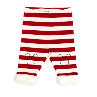 Mickey Mouse Holiday Cheer Baby Top and Bottoms Set