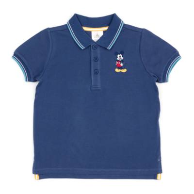 Disney Store - Micky Maus - Dunkelblaues Poloshirt f&uuml;r Babys & Kinder