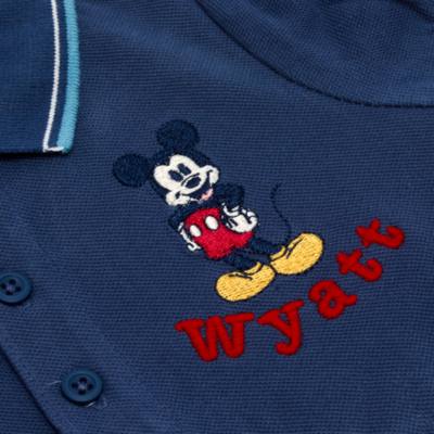Disney Store - Micky Maus - Dunkelblaues Poloshirt f&uuml;r Babys & Kinder