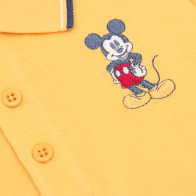 Disney Store Mickey Mouse Yellow Polo Shirt For Toddlers & Kids