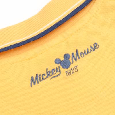 Disney Store Mickey Mouse Yellow Polo Shirt For Toddlers & Kids