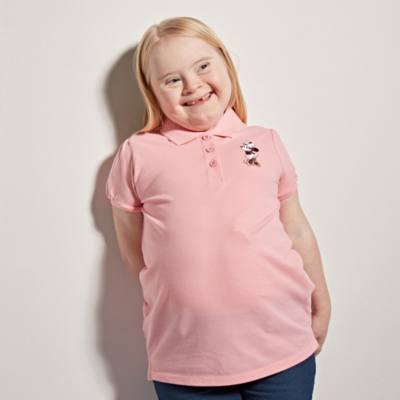 Disney Store Minnie Mouse Pink Polo Shirt For Toddlers & Kids