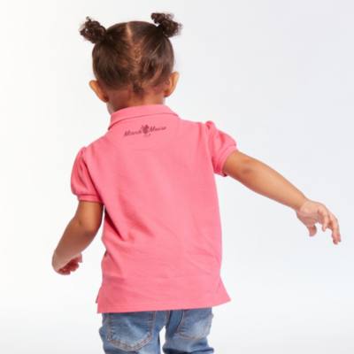 Polo Minnie Mouse rojo oscuro infantil, Disney Store