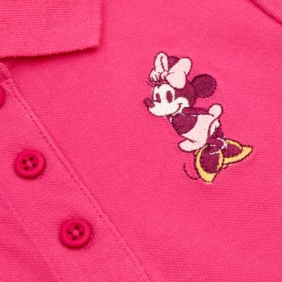 Polo Minnie Mouse rojo oscuro infantil, Disney Store