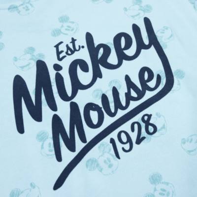 Disney Store Mickey Mouse Teal Sweatshirt For Toddlers & Kids