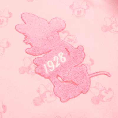 Disney Store Minnie Mouse Pink Sweatshirt For Toddlers & Kids