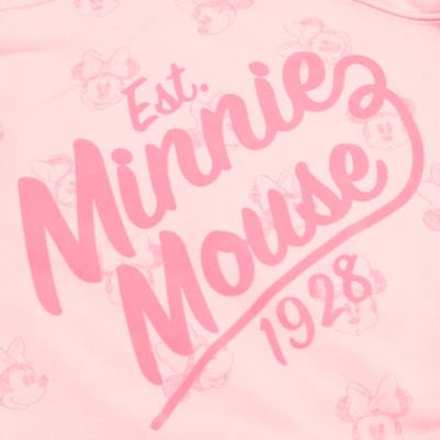 Disney Store Minnie Mouse Pink Sweatshirt For Toddlers & Kids
