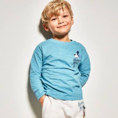 Disney Store Mickey and Friends Teal T-Shirt For Toddlers & Kids