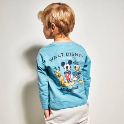Disney Store Mickey and Friends Teal T-Shirt For Toddlers & Kids