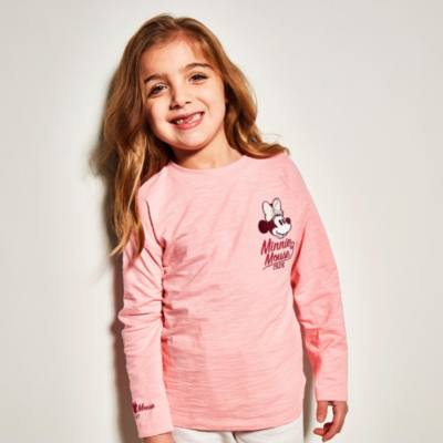 Disney Store Minnie Mouse Pink T-Shirt For Toddlers & Kids