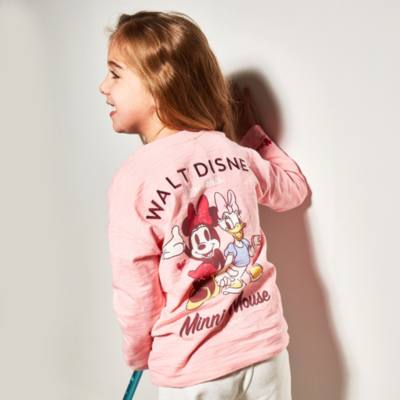 Disney Store Minnie Mouse Pink T-Shirt For Toddlers & Kids