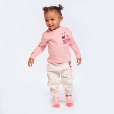 Disney Store Minnie Mouse Pink Jogging Bottoms For Toddlers & Kids