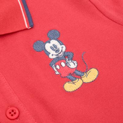 Disney Store Mickey Mouse Red Polo Shirt For Toddlers & Kids