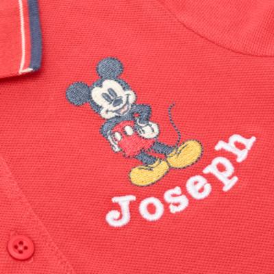 Disney Store Mickey Mouse Red Polo Shirt For Toddlers & Kids