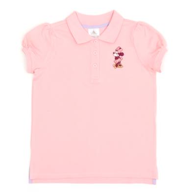 Disney Store Minnie Mouse Pink Polo Shirt For Toddlers & Kids