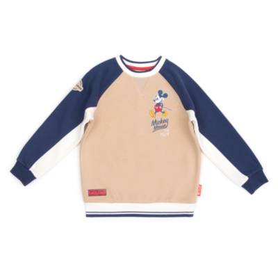 Disney Store Mickey Mouse Stone Sweatshirt For Toddlers & Kids