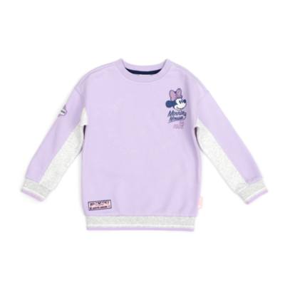 Sudadera blanca y violeta Minnie Mouse para&nbsp;ni&ntilde;as, Disney Store