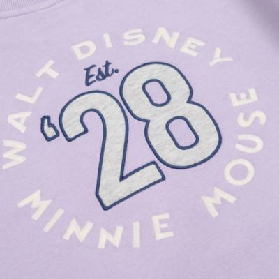 Sudadera blanca y violeta Minnie Mouse para&nbsp;ni&ntilde;as, Disney Store