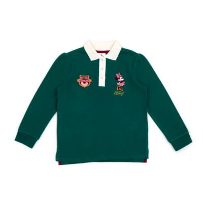 Polo infantil verde Minnie Mouse de manga larga, Disney Store