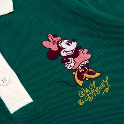 Polo infantil verde Minnie Mouse de manga larga, Disney Store