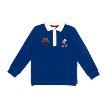 Disney Store Mickey Mouse Long Sleeve Polo Shirt For Toddlers & Kids