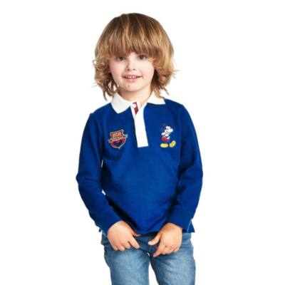 Disney Store Mickey Mouse Long Sleeve Polo Shirt For Toddlers & Kids