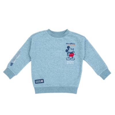 Disney Store - Micky Maus - Blaues Sweatshirt f&uuml;r Kleinkinder & Kinder