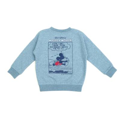 Disney Store - Micky Maus - Blaues Sweatshirt f&uuml;r Kleinkinder & Kinder
