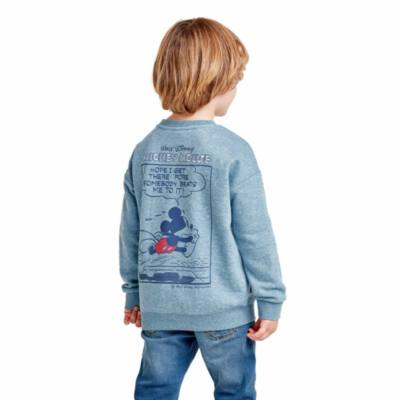 Disney Store - Micky Maus - Blaues Sweatshirt f&uuml;r Kleinkinder & Kinder