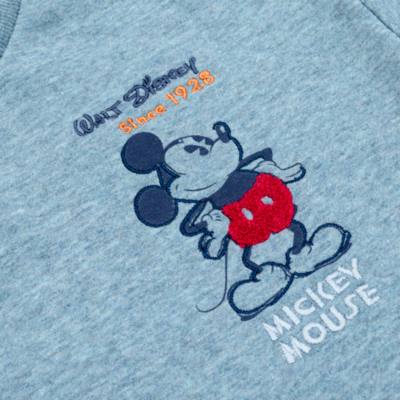 Disney Store - Micky Maus - Blaues Sweatshirt f&uuml;r Kleinkinder & Kinder