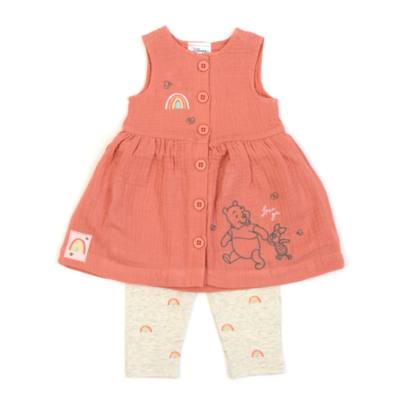 Disney Store Winnie the Pooh and Friends Baby Dress and Leggings Set