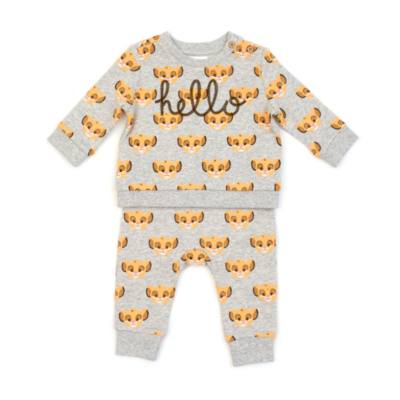 Disney Store Ensemble haut et bas Simba pour b&eacute;b&eacute;s, Le Roi Lion