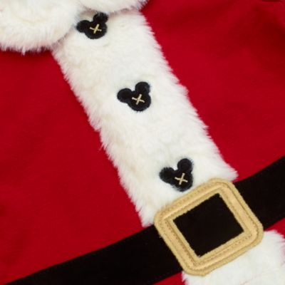 Disney Store Mickey Mouse Vintage Christmas Baby Santa Outfit Set