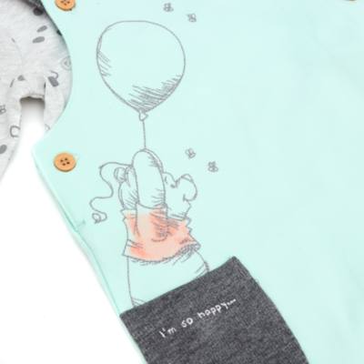 Conjunto peto y body Winnie the Pooh y sus amigos para beb&eacute;, Disney Store