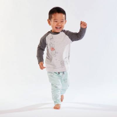 Disney Store Winnie the Pooh and Friends Baby Long-Sleeve Top and Bottoms Set