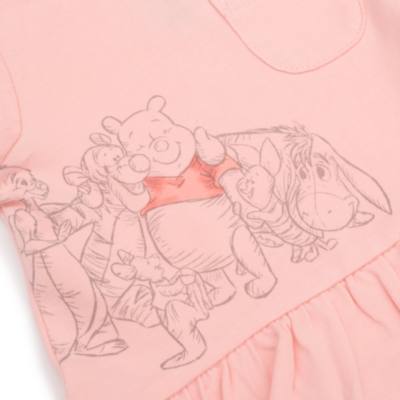 Disney Store Winnie the Pooh and Friends Baby Short-Sleeve Top and Bottoms Set