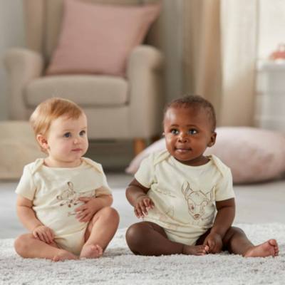 Disney Store Bambi and Thumper Baby Bodysuits, Set of