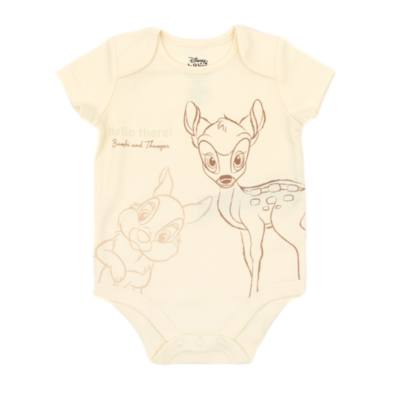 Disney Store Bambi and Thumper Baby Bodysuits, Set of 3