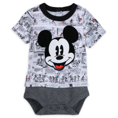 Mickey Mouse Comic Baby Body Suit