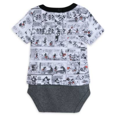 Mickey Mouse Comic Baby Body Suit