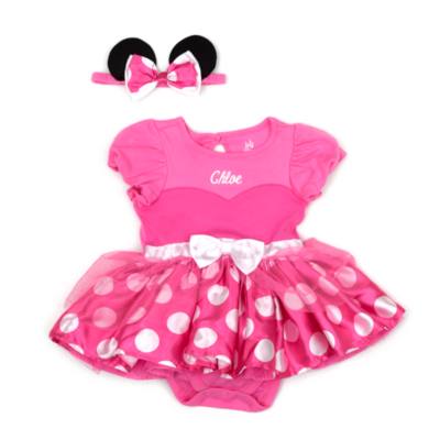 Minnie Mouse Pink Baby Costume Body Suit