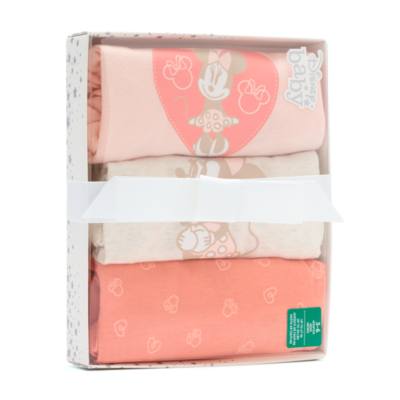 Bodis para beb&eacute; Minnie Mouse, Disney Store (set de 3)