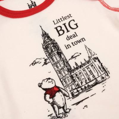 Disney Store Winnie the Pooh Baby Body Suit Set, Christopher Robin