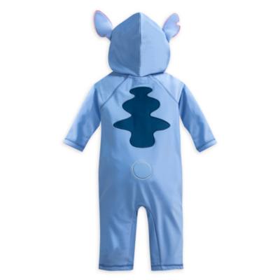 Traje de playa tipo disfraz de Stitch para beb&eacute;