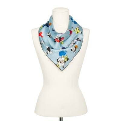 Codello Minnie Mouse Blue Silk Scarf | Disney Store